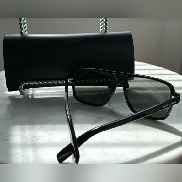 Saint Laurent Aviator Sunglasses - Picture 4 of 9